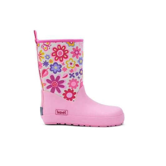 Koel Wellie Pink Flowers
