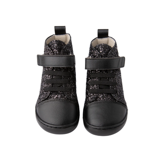 Gliter Negro | Piruflex | Calzado respetuoso