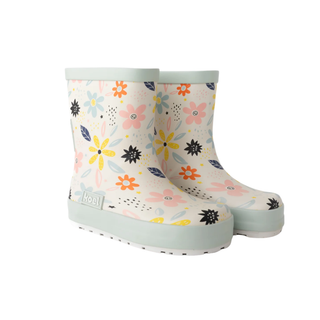 Wellie - White Flowers | Koel | Barefoot