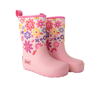Wellie - Pink Flowers | Koel | Barefoot
