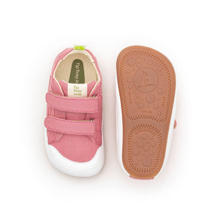 Bossy Green - Lona Rosa Confetti / Vegano | Tip Toey Joey | Calzado respetuoso