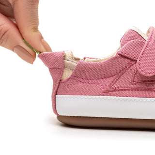 Bossy Green - Lona Rosa Confetti / Vegano | Tip Toey Joey | Calzado respetuoso