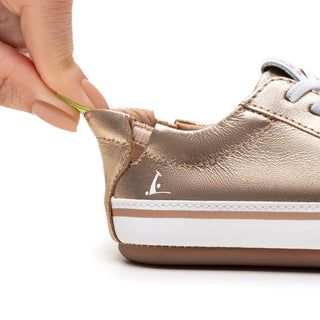 Funky - Metalic Salmon / White | Tip Toey Joey | Calzado respetuoso