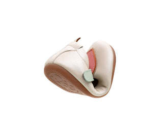 Heart - Antique White / Pink Lake / Metalic Salmon | Tip Toey Joey