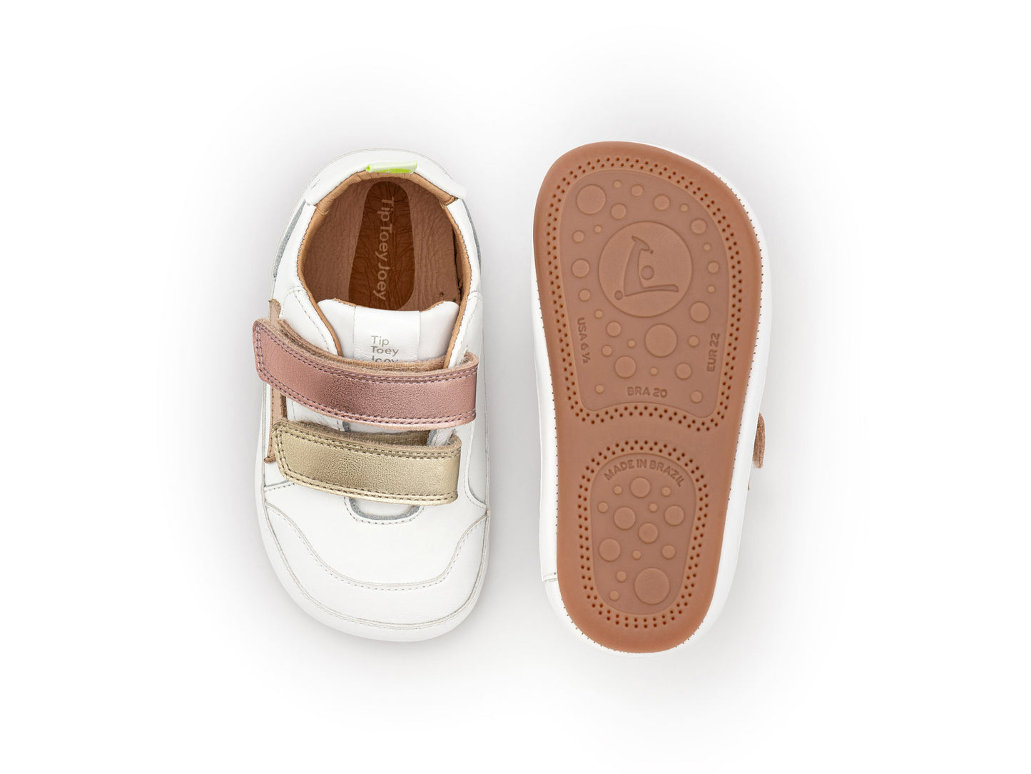 Landy - White / Champagne / Rose Gold