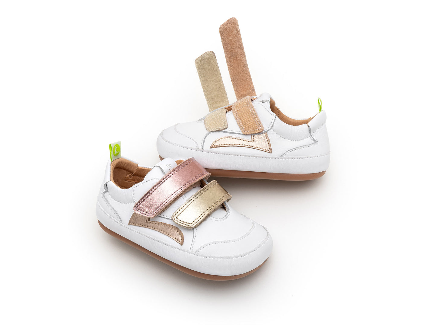 Landy - White / Champagne / Rose Gold