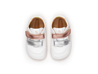 Landy - White / Sterling Silver / Rose Gold | Tip Toey Joey | Calzado respetuoso