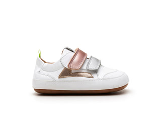 Landy - White / Sterling Silver / Rose Gold | Tip Toey Joey | Calzado respetuoso