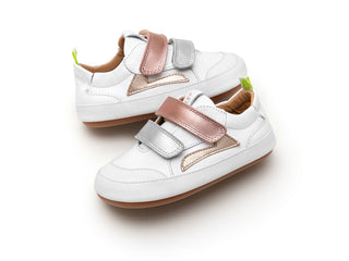 Landy - White / Sterling Silver / Rose Gold | Tip Toey Joey | Calzado respetuoso