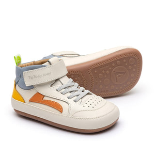 Landy High-Top - Tapioca / Tangerine | Tip Toey Joey | Calzado respetuoso