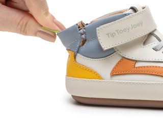 Landy High-Top - Tapioca / Tangerine | Tip Toey Joey | Calzado respetuoso