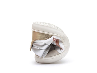 Landy High-Top - White / Rose Gold /Sterling Silver | Tip Toey Joey | Calzado respetuoso