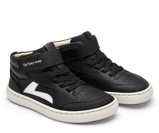Landy High-Top Black/White | Tip Toey Joey | Calzado respetuoso