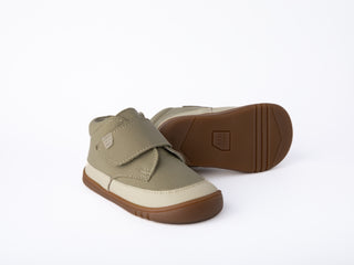 Piel Nobuck Moss Verde | Piruflex | Calzado respetuoso