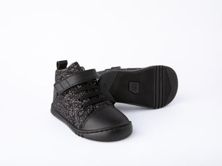 Gliter Negro | Piruflex | Calzado respetuoso