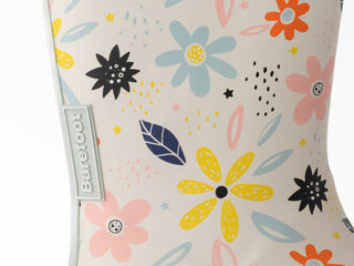 Wellie - White Flowers | Koel | Barefoot