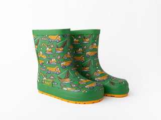 Wellie - Tractor Green | Koel | Barefoot